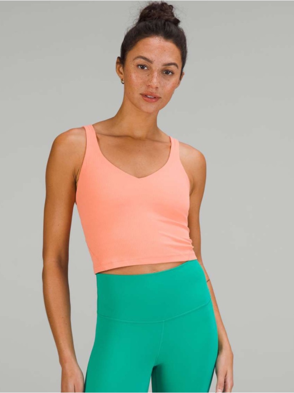 Lululemon Align Ribbed Tank Top
Sunny Coral SZ 10 worn 1x